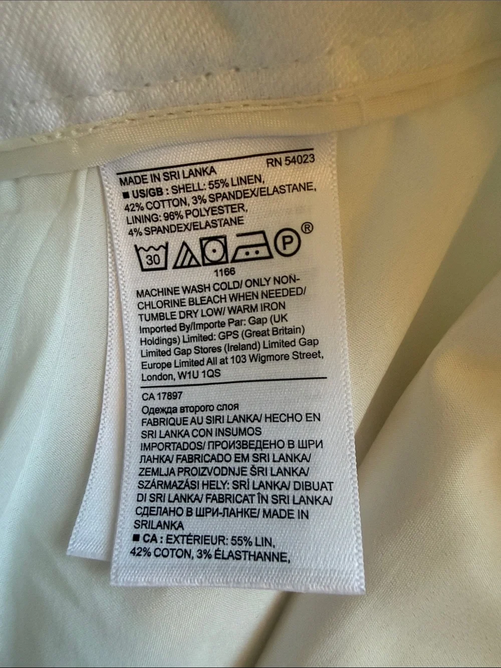 Banana Republic classic white